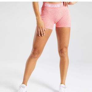 ISO gymshark flex peach coral shorts and crop top